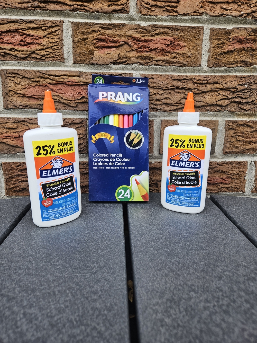 Back to School Art Supplies – Prang Pencils + 2 Elmer's Glues